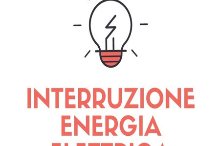 Interruzione dell’energia elettrica – Martedì 13 ottobre